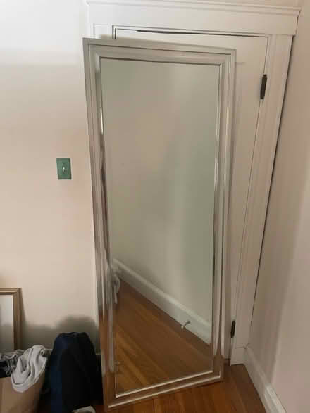 Photo of free Large standing mirror (Tufts) #1