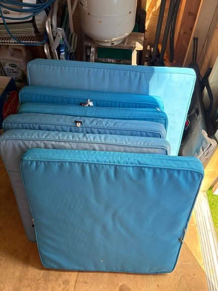 Photo of free Outdoor sectional cushions (Nashua) #3