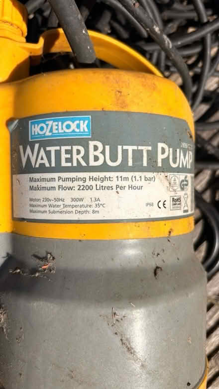 Photo of free Water butt pump and water fountains (Borehamwood) #1
