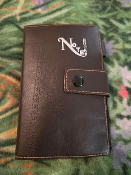 Photo of free Small Leather Notepad (West 7th) #1
