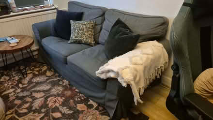 Photo of free Grey IKEA Sofa (Ardleigh Green RM11) #2
