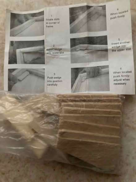 Photo of free Frame wedges (Chineham RG24) #1
