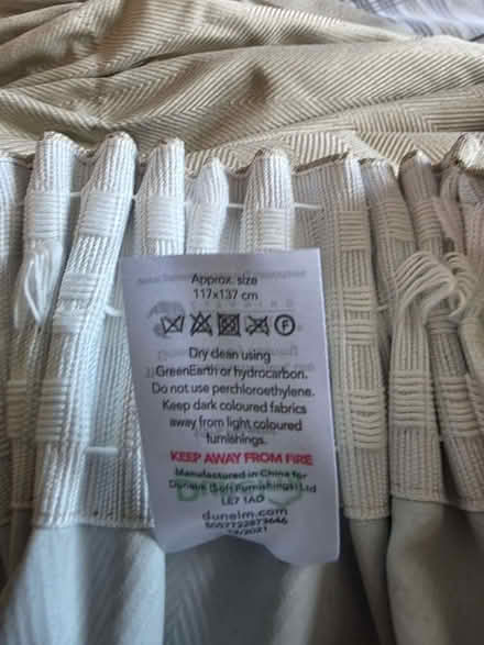 Photo of free Cream curtains (Telford and Wrekin TF4) #2