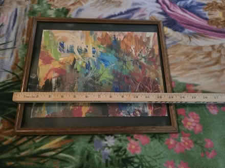 Photo of free Framed Abstract Art (West 7th) #2
