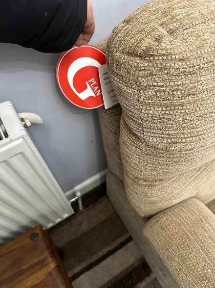 Photo of free G Plan 2 seater sofa & electric recliner chair (Bredbury SK6) #1