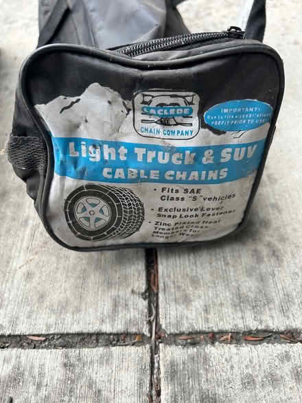 Photo of free Tire Chains (Cherry Hill, Sunnyvale) #2
