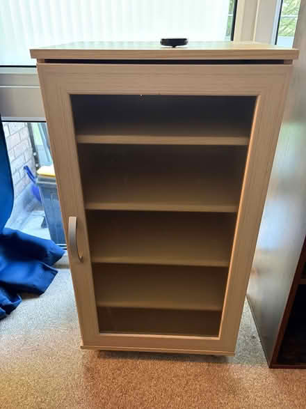 Photo of free Storage unit with glass door (W13) #1