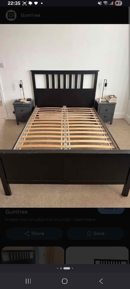 Photo of free Ikea Hemnes Bed Feame (Dulwich SE22) #1