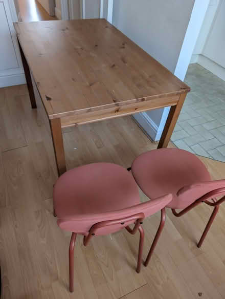 Photo of free Table and chairs (IKEA) (Barons Court W6) #1