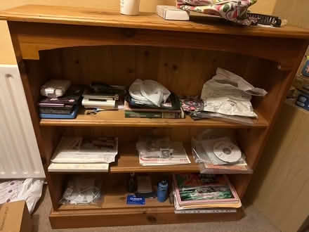 Photo of free Wooden bookcase (Bedfont TW14) #2