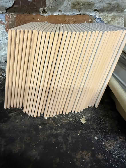 Photo of free Square white ceramic tiles x 32 (Salford M30) #3