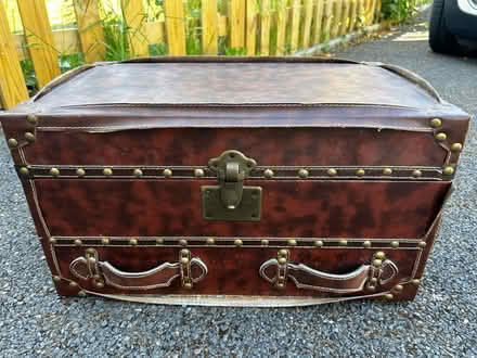 Photo of free Faux leather storage box (Wick. BH6) #1