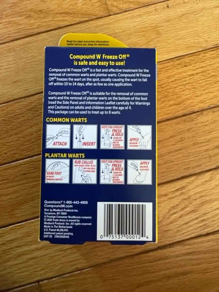 Photo of free Freeze Off Wart Treatment (Ithaca) #3