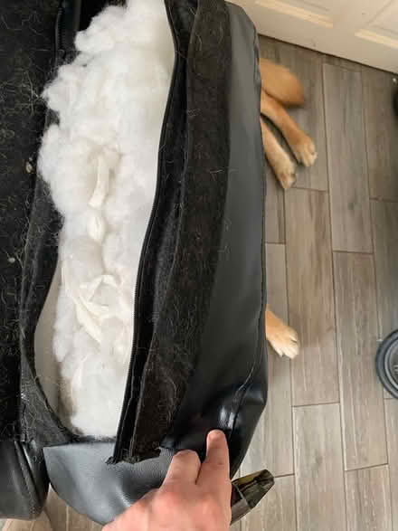 Photo of free 3 seater faux leather recliner (B44 Birmingham) #2