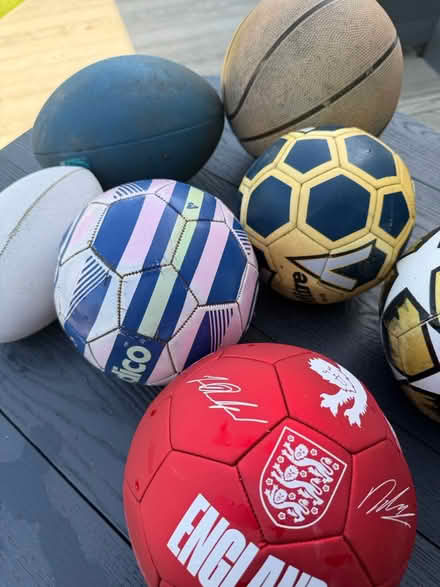 Photo of free Selection of football & rugby balls (Windsor SL4) #1