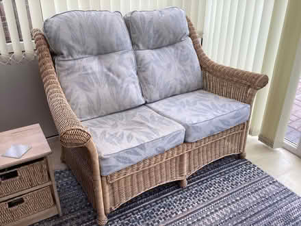 Photo of free Settee, Cane, Desser (Farlington PO6) #1