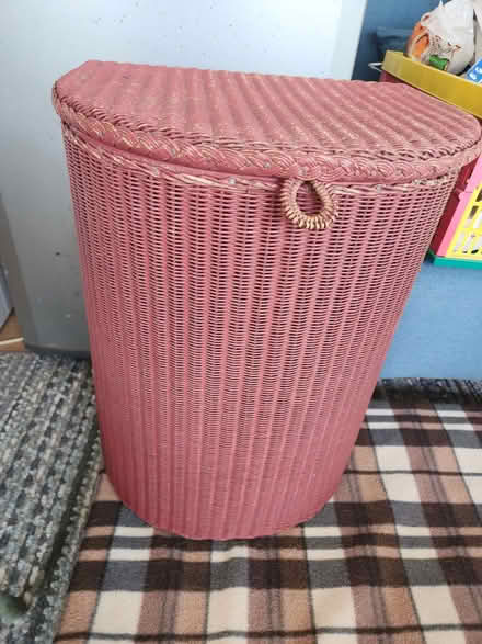 Photo of free Lloyd Loom laundry basket (Radbrook Green SY3) #1
