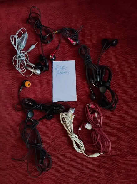 Photo of free Selection of Earphones (near Dublin 8) #1