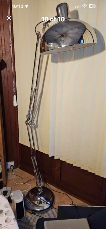 Photo of free Leather seat & Large lamp (Woking GU22) #2