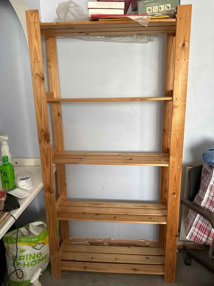 Photo of free Wood bookshelf (Bedfont TW14) #1