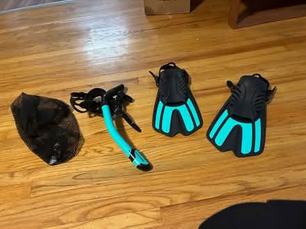 Photo of free New snorkel, goggles & flippers (South Palo Alto) #1