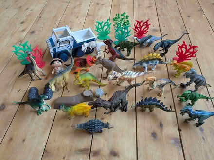 Photo of free Dinosaurs and truck (Painswick GL6) #1