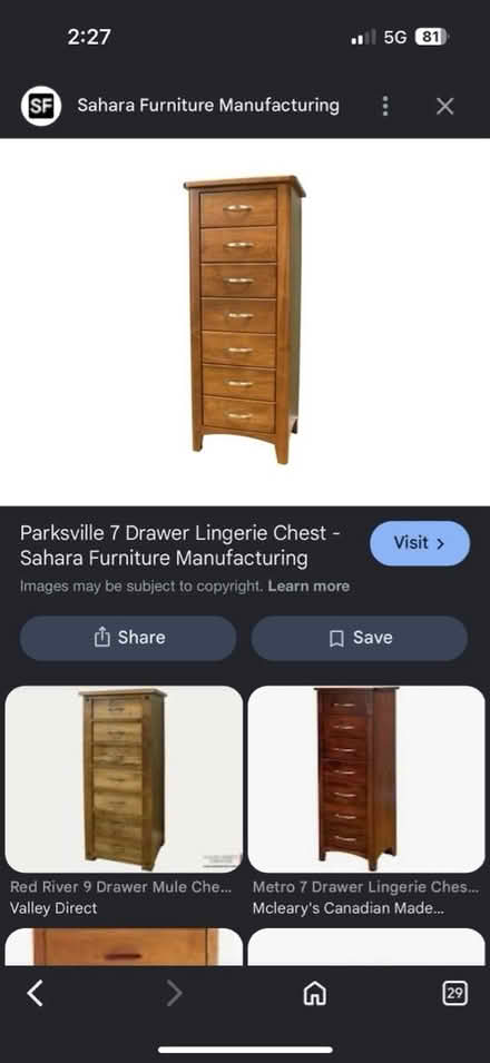 Photo of 7 or 8set of tall drawers (UB5 Northolt) #2