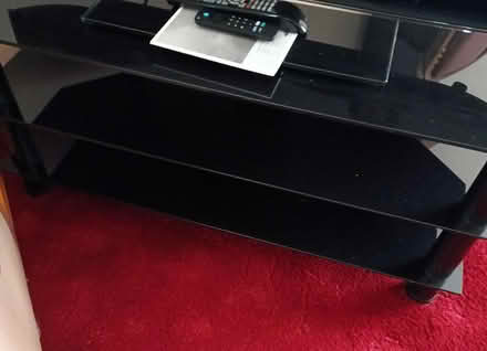 Photo of free Glass TV unit (Gorebridge EH23) #1
