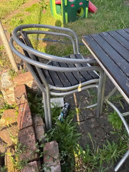 Photo of free Garden table and chairs (PE33) #4