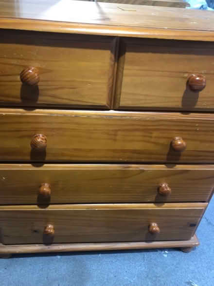 Photo of free Pine 3 +2 chest of drawers (RG1) #1