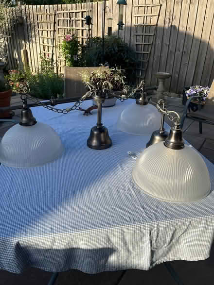 Photo of free A double and single ceiling lights (Lamorbey DA14) #1