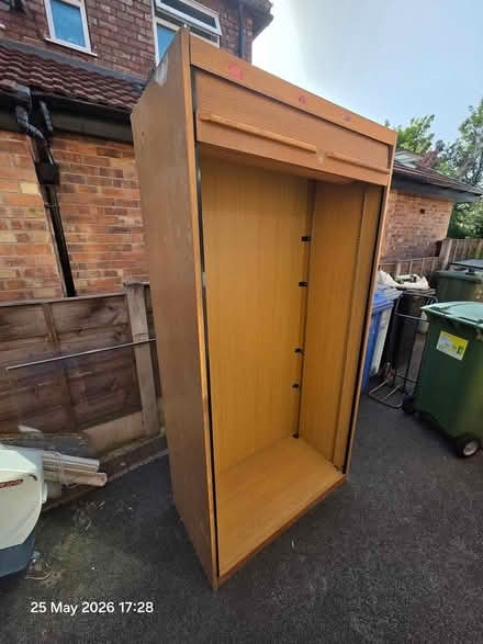 Photo of free Wooden roller shutter cabinet (M33) #2