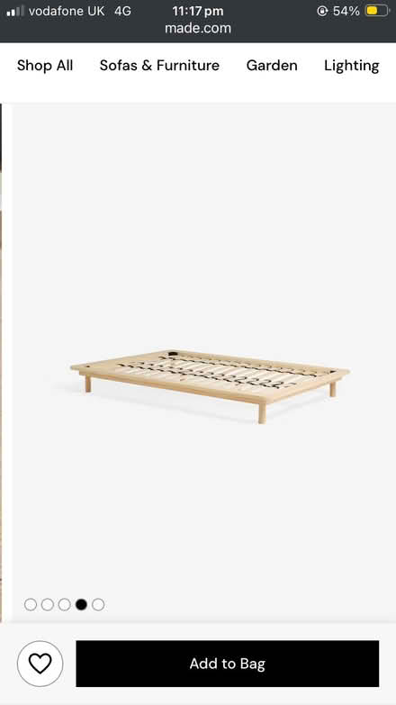 Photo of free Super king size platform bed (broken) (Canonbury N1) #1