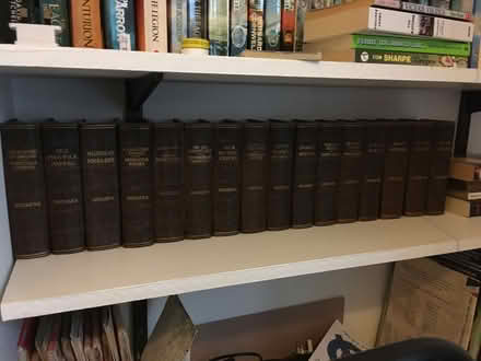 Photo of free Set of Dickens, 1930s, 16 vols, leather or faux leatherbound (Norbiton KT2) #1