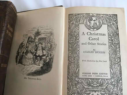 Photo of free Set of Dickens, 1930s, 16 vols, leather or faux leatherbound (Norbiton KT2) #2