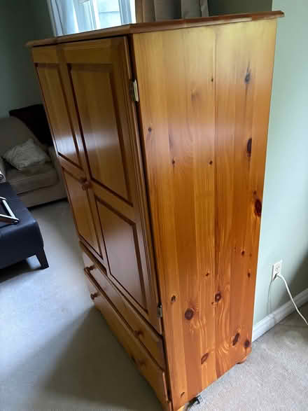 Photo of free Solid wood armoire (Near Erin Mills Town Centre) #2
