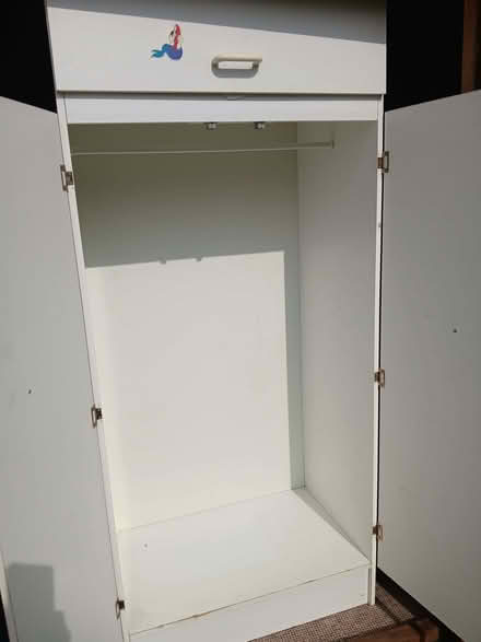 Photo of free White wardrobe (Lisnawhiggel BT42) #2