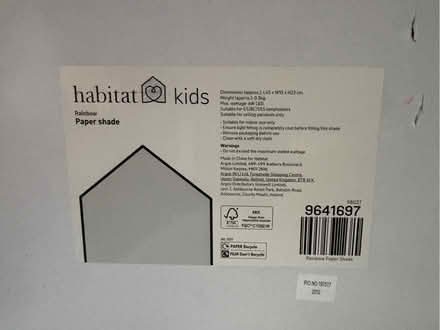 Photo of free Rainbow light shade (Rosemount AB25) #2