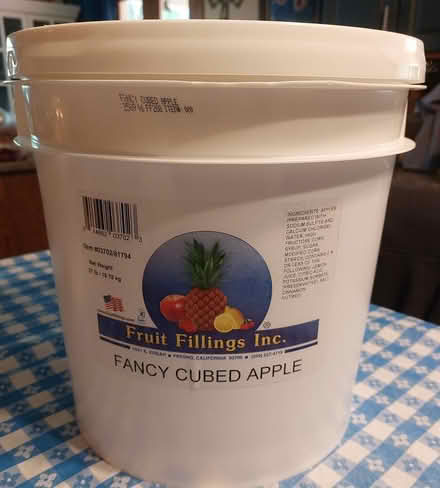 Photo of free Bucket of Apple Pie filling (College Avenue/ Columbia Road) #1