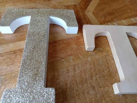 Photo of free Two wooden letters (Lower Morden SM4) #2