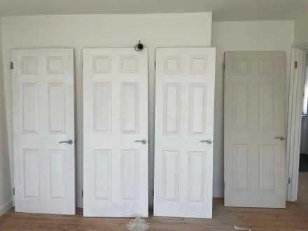 Photo of free Interior panel doors x 4 (SE10 0AQ) #1