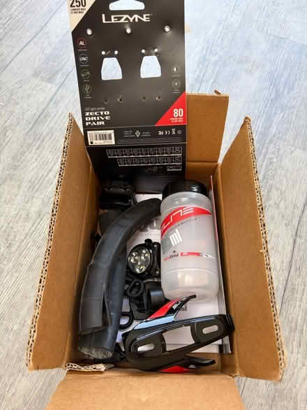 Photo of free Bike lights and water bottle (AL4) #1