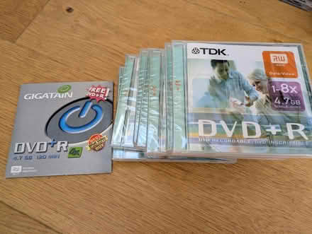 Photo of free DVD+R recordable discs x9 (University Area RG6) #1