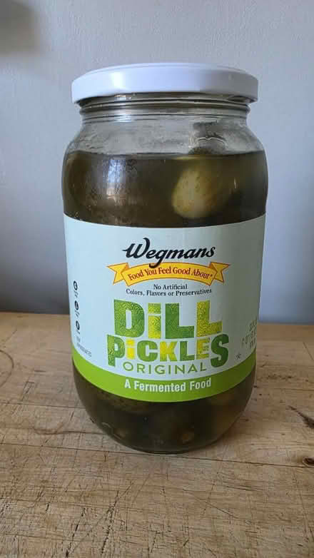 Photo of free Wegman's Fermented Pickles (East Somerville) #1