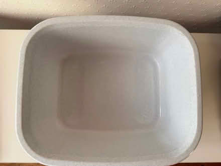 Photo of free Grey Addis plastic rectangular bowl (Salford M30) #1