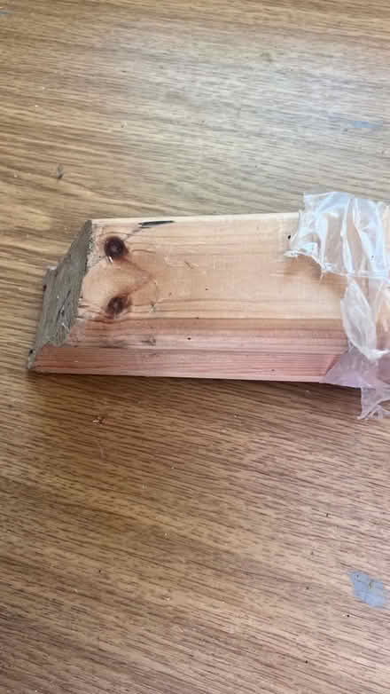 Photo of free 1.5m off-cut of wooden hand rail (Arnold, NG5) #3