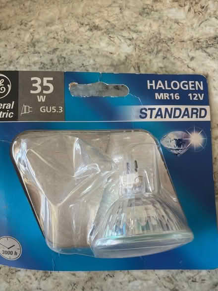 Photo of free Halogen 12v 50W bulbs unused (Welling DA16) #3