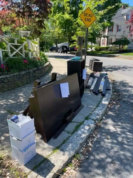 Photo of free Desk, Garden Hose Reels & More (Melrose Highlands) #2