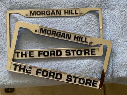 Photo of free 2 License Plate Holders (Sunnyvale near Fremont High) #1