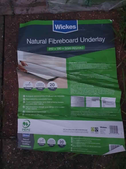Photo of free Underlay for Laminate Flooring (Sandwell DY4) #1